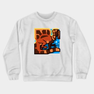 Dinosquares Spinosaurus Crewneck Sweatshirt